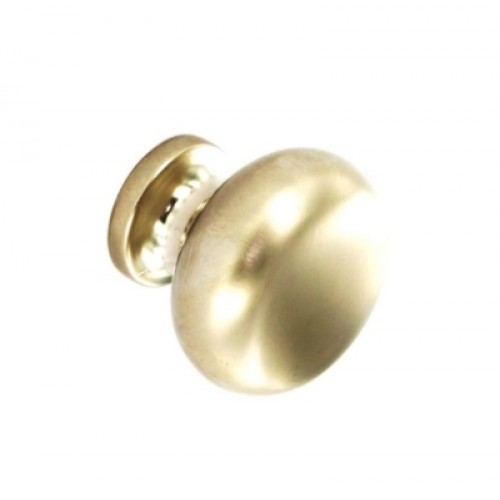 Round Knobs Brushed Nickel 30mm 2 Per Pack