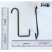 Fence Hooks Black