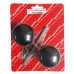 2-1/4" Sprung Mortice Knob Black