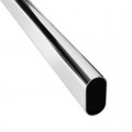 Oval Tube 30mm x 3ft Chrome Plated