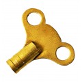 Radiator Key Winged Solid Brass