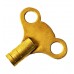 Radiator Key Winged Solid Brass